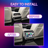 7.2" Rear Touchscreen Display Compatible with Tesla Model 3(2017-2023)/Y(2019-2024)  | CarPlay/Android Auto, Climate & Seat Heater Control – 4GB/32GB