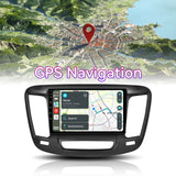 Android 13 Car Stereo Compatible with Chrysler 200 Series 2015-2019, 9" Wireless CarPlay/Android Auto Head Unit with GPS Navigation & 1080P Backup Camera