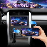 Car Stereo Compatible with Ford Edge 2010-2014, 9" 2GB+64GB Wireless CarPlay/Android Auto Head Unit with GPS Navigation & Backup Camera