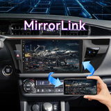 10" Android 13 Touchscreen Radio Compatible with Toyota Corolla 2014-2016, Wireless CarPlay/Android Auto, GPS Navigation, Bluetooth & Backup Camera
