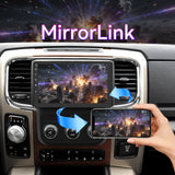 10" Android 13 Touchscreen Radio Compatible with Dodge Ram 1500/2500/3500 2013-2018 — Wireless CarPlay, GPS & Backup Camera Included (Manual AC)