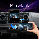 Car Radio Compatible With Mercedes-Benz Sprinter 2019-2021,4G+64G,9.7" Touch Screen Car Stereo with Wireless Carplay&Android Auto,Blue-Tooth/GPS/Navigation/FM/SWC/Mirror Link/Backup Camera