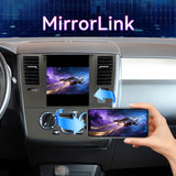 Car Radio Compatible With Nissan Versa 2007-2011 / Tiida 2007-2011,9.7''Touch Screen Car Stereo with Wireless Carplay&Android Auto,FM/GPS/SWC/Mirror Link/Backup Camera