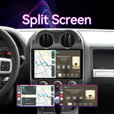 10" Car Stereo Compatible with Jeep Compass 2010-2016 & Patriot 2009-2016, Wireless CarPlay/Android Auto, GPS & SWC