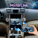 8-Core 8G+128G Car Stereo Compatible with Toyota Highlander 2009-2013, 12.1" Wireless CarPlay/Android Auto Head Unit with GPS & Backup Camera