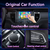 ULhome Wireless CarPlay Adapter & Android Auto Dongle, Fast Auto-Connect, Compact Plug & Play Wireless CarPlay Converter for iPhone & Android, USB/USB-C, No Delay, Seamless Reconnection