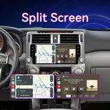 10.33" 4GB+64GB Android Car Stereo Compatible with Toyota 4Runner 2009-2019 — Wireless CarPlay/Android Auto, GPS, Custom EQ & AHD Backup Camera