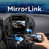 Car Radio Compatible With Ford Transit Connect 2014-2018,4G+64G,9.7" Touch Screen Car Stereo with Wireless Carplay&Android Auto,FM/GPS/SWC/Mirror Link/Backup Camera