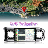 10" Touchscreen Car Stereo Compatible with Toyota Tacoma 2016-2021, Wireless CarPlay/Android Auto Head Unit with GPS Navigation & Backup Camera