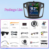 Android Car Stereo Compatible with Ford Focus 2012-2018, 9.7" Wireless CarPlay/Android Auto Head Unit with GPS Navigation & Backup Camera