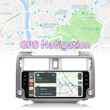 10.33" 4GB+64GB Android Car Stereo Compatible with Toyota 4Runner 2009-2019 — Wireless CarPlay/Android Auto, GPS, Custom EQ & AHD Backup Camera
