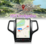 Qualcomm 8-Core Android Car Stereo Compatible with Jeep Grand Cherokee 2014-2021, 12.1" Vertical 2K Touchscreen with Wireless CarPlay/Android Auto, DSP & GPS