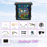 Car Radio Compatible With Subaru XV/Crosstrek  2018–2021,4G+64G,9.7" Touch Screen Car Stereo with Wireless Carplay&Android Auto,FM/GPS/SWC/Mirror Link/Backup Camera