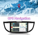 10" Android Touchscreen Car Stereo Compatible with Honda CRV 2012-2016 — Wireless CarPlay/Android Auto, GPS Navigation & AHD Backup Camera