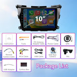 Car Stereo Compatible with Nissan Murano Z52 2014-2020, 10.1" Wireless CarPlay/Android Auto Head Unit with GPS & Backup Camera