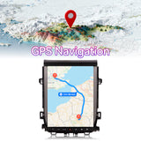 8-Core Android Car Stereo Compatible with Toyota Alphard A20 2008-2012, 12.1" Vertical 2K Touchscreen with Wireless CarPlay/Android Auto, DSP & GPS