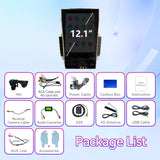 12.1" 8-Core 8G+128GB Car Stereo Compatible with Infiniti Q50 2015-2019, Wireless CarPlay/Android Auto Head Unit with DSP & GPS Navigation