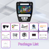 10.1" Android 13 Touchscreen Radio Compatible with Ford Fusion 2009-2012 — Wireless CarPlay, GPS & Backup Camera Included