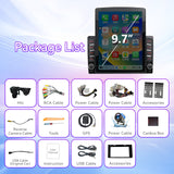 Car Radio Compatible with Toyota Tundra 2014-2021,4G+64G,9.7" Touch Screen Car Stereo with Wireless Carplay&Android Auto,FM/GPS/SWC/Mirror Link/Backup Camera