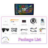 10.1" Touchscreen Radio Compatible with Jeep Wrangler/Unlimited JK 2007-2018.Dodge Ram Pickup 1500/2500/3500 2009-2012. Wireless CarPlay/Android Auto, GPS Navigation & Backup Camera