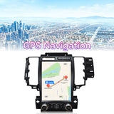 12.1" 4GB+64GB | Qualcomm 8-Core | Android 13 — Car Stereo Compatible with Ford Taurus 2012-2014, Wireless CarPlay/Android Auto, GPS & DSP Audio