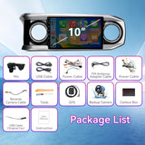10" Touchscreen Car Stereo Compatible with Toyota Tacoma 2016-2021, Wireless CarPlay/Android Auto Head Unit with GPS Navigation & Backup Camera