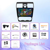 9" Android 13 Touchscreen Radio Compatible with Subaru Forester/WRX/Impreza 2016-2018, Wireless CarPlay/Android Auto, GPS Navigation & Backup Camera