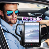 Qualcomm 8-Core Android Car Stereo Compatible with Jeep Grand Cherokee 2014-2021, 12.1" Vertical 2K Touchscreen with Wireless CarPlay/Android Auto, DSP & GPS